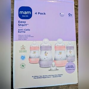 MAM Easy Start Anti Colic Baby Bottles Pack Of 4